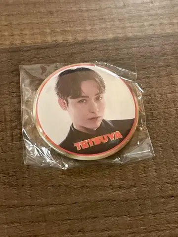 EXILE TETSUYA 캔뱃지 EX FAMILY PARTY 캡슐