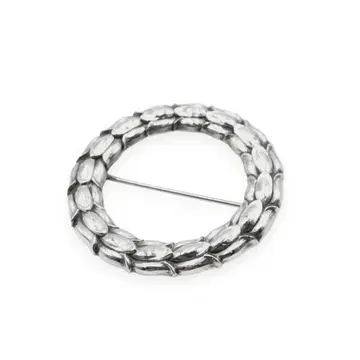 새상품급 조지 젠슨 브로치 서클 플라워 11-25112240