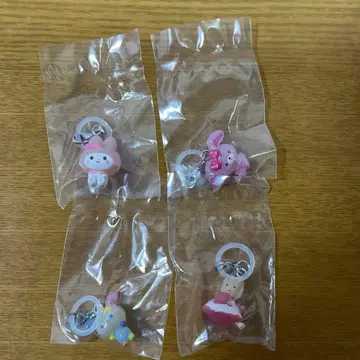 산리오 윳토메지루시 액세서리 우사하나 마이멜로디 마론 크림