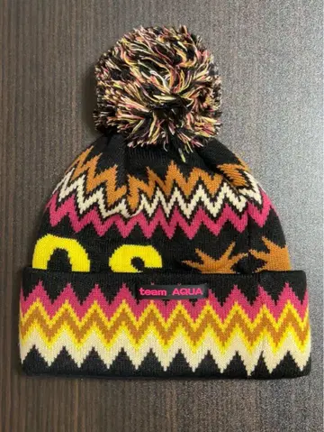 Aqua Timez team AQUA Atmos 니트 모자