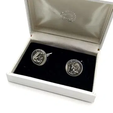 새상품급 조지 젠슨 커프스 단추 커프 링크스 11-25112238