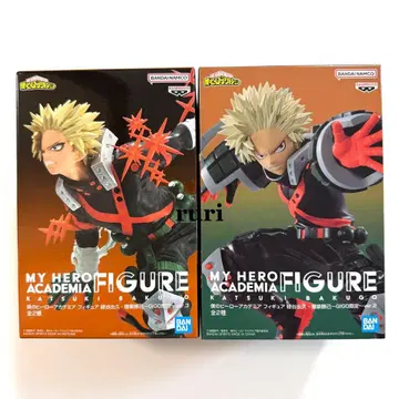 [미개봉] 히로아카 바쿠고 카츠키 GiGO 한정판 피규어 2종