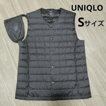 UNIQLO/울트라 라이트 다운 컴팩트 베스트 다크 브라운 S 사이즈