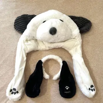 USJ 스누피 모자 머리띠 묶음 판매 세트