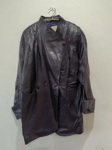 VASIMNASU 블랙 가죽 자켓 F 사이즈