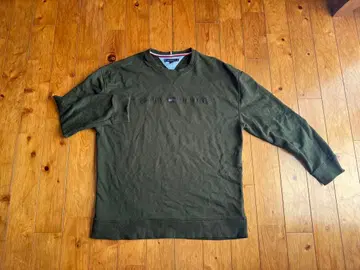 TOMMY HILFIGER 올리브 그린 트레이닝복 XXL