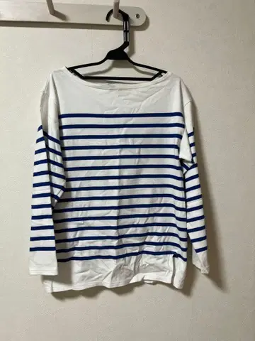 SAINT JAMES 보더 긴팔 티셔츠