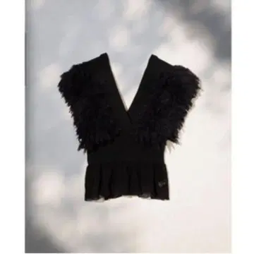 leinwande 프린지 니트 베스트