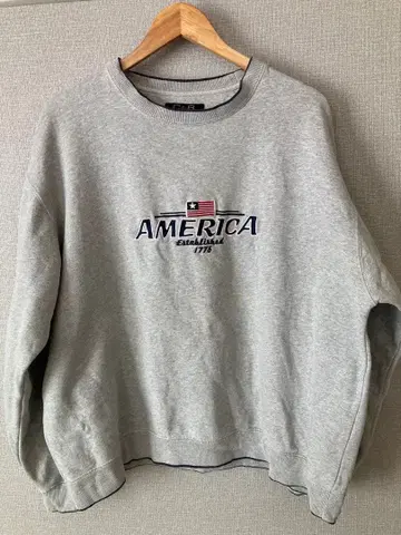 C&B sport 미국 로고 맨투맨 L