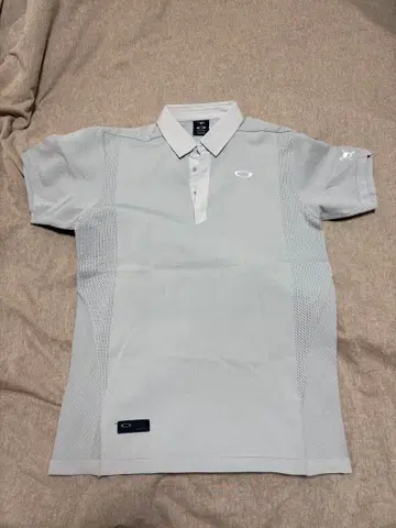 Oakley 그레이 피케 셔츠 남성용 골프웨어