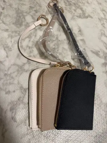 참 포함 파우치 소품함 패스 케이스 3종