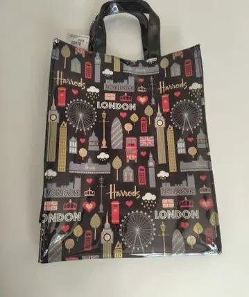 Harrods 런던 디자인 토트백