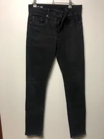 G-STAR RAW 3301 TAPERED 스트레치 소재 블랙 색상
