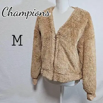 Champions 보아 자켓 M 사이즈 베이지