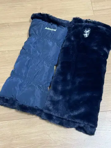 어드미럴 골프 리버서블 레그 워머 프리 사이즈 네이비