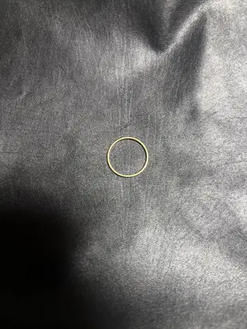 ete K10 반지 약 13호 2개