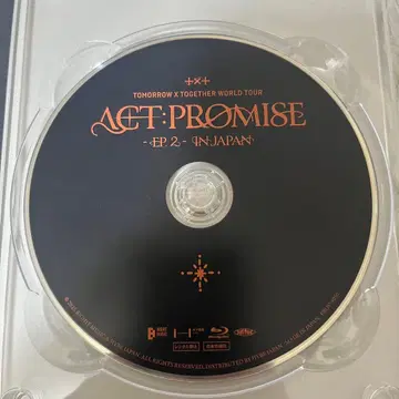 투바 ACT: PROMISE EP2 Blu-ray