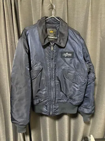 ALPHA INDUSTRIES MA-1 플라이트 자켓 M 네이비