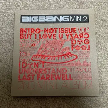 bigbang mini2 CD 2nd ALBUM HOTISSUE