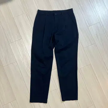 10YC 테이퍼드 치노 팬츠 네이비