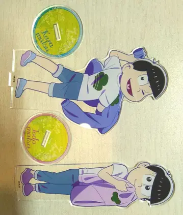 오소마츠 6쌍둥이 아크릴 스탠드 2개 세트 재목송