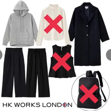 HK WORKS LONDON L 사이즈 4종 세트
