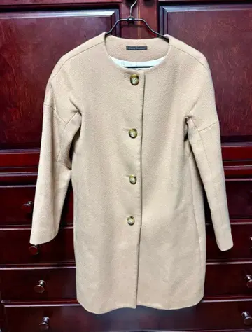 Merceria Dressterior 베이지 노카라 자켓