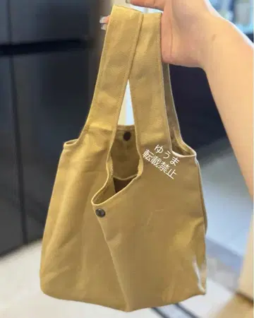 심플한 토트 캔버스 백