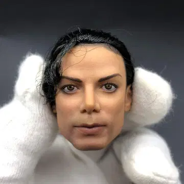 B262 1/6 피규어용 헤드 액세서리 교환용 마이클 잭슨