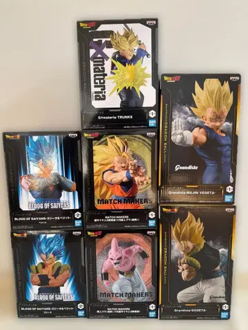 [ 최신 포함 ] 드래곤볼 피규어 묶음 판매 7세트 마인 베지터 외
