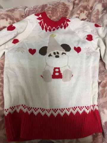 디즈니 크리스마스 니트 릴린린