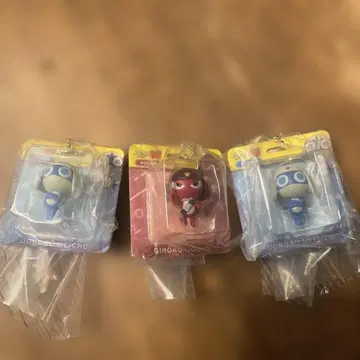 개구리 중사 케로로 가챠가챠 3개