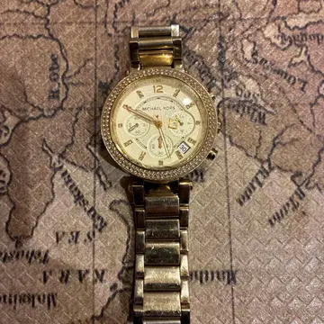 MICHAEL KORS 골드 손목시계