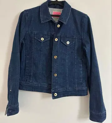 케이트 스페이드 네이비 데님 자켓