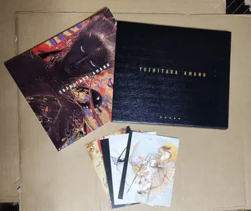 아마노 요시타카 화집 1996년 발행 카드 6장