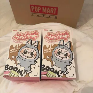 POP MART LABUBU EXCITING MACARON 2개 세트