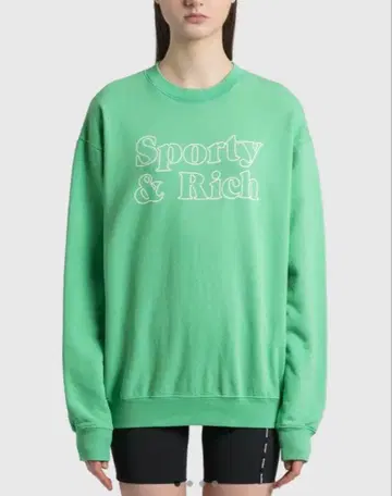[ 중고 ] Sporty & Rich 그린 트레이닝복