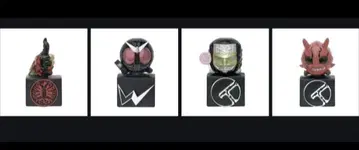 4종 세트 가면라이더 시리즈 정의의 더블 잭 마스코트 2