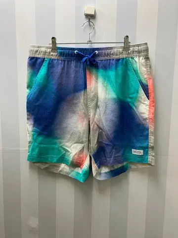 BANKS JOURNAL CERULEAN BLUE 사이즈 XL 하프 팬츠