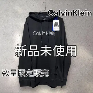 수량 한정 CalvinKlein 캘빈클라인 블랙 후드티