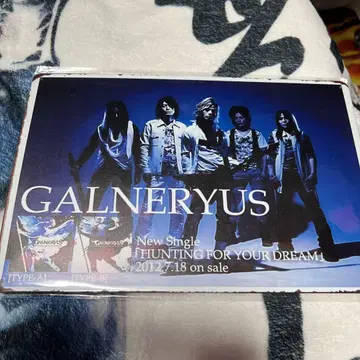 GALNERYUS HUNTING FOR YOUR DREAM! 양철 간판
