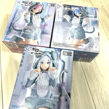 Re: 제로 리제로 Yumemirize 피규어 3체 세트