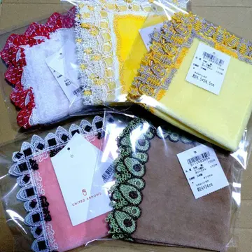 치카자와 레이스 손수건 세트 [ 새상품 ]