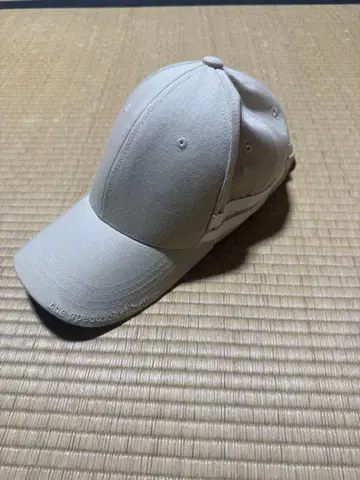 베이지 야구 모자 코튼 혼방