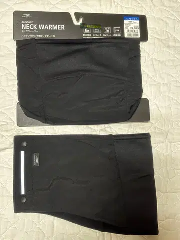 [ 미개봉 새상품 택 포함 ] TIGORA 넥워머 블랙 정가 2999엔