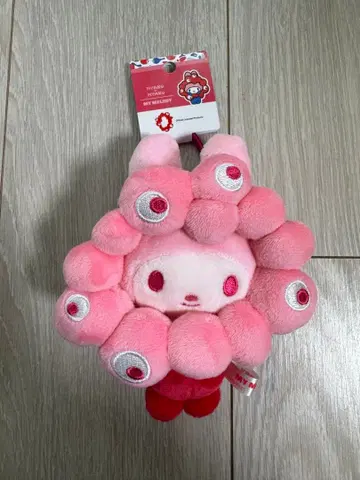 산리오 미야쿠미야쿠 변신 봉제 인형 BC 최애 컬러 카라비너 마이멜로디
