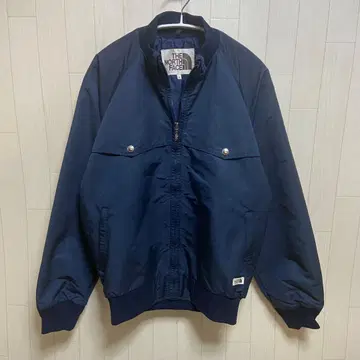 더 노스페이스 70년대 브라운 택 나일론 블루종
