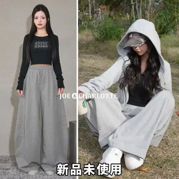 다리치 darich 샤이니 배럴 스웨트 팬츠 GRY FREE