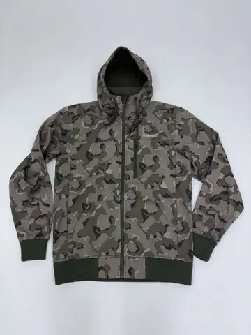 SIMMS 카모 패턴 후드 부착 후드티