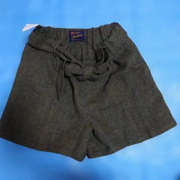 KASTANE 카스타네 하운드 투스 패턴 숏팬츠 카키